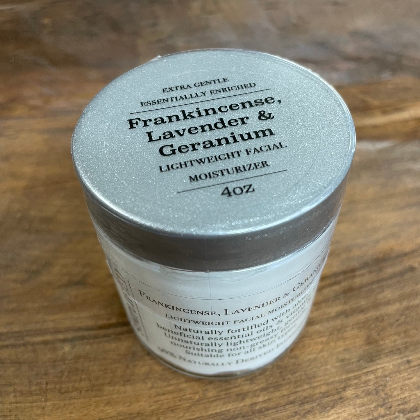 "Frankincense, Lavender & Geranium" Moisturizer -Simplified