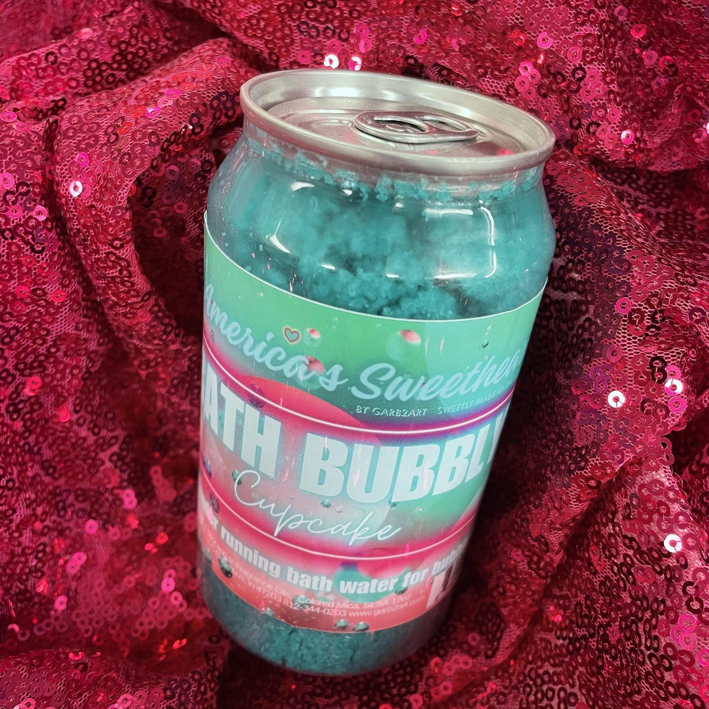 Cupcake Bath Bubbly- Grab2art