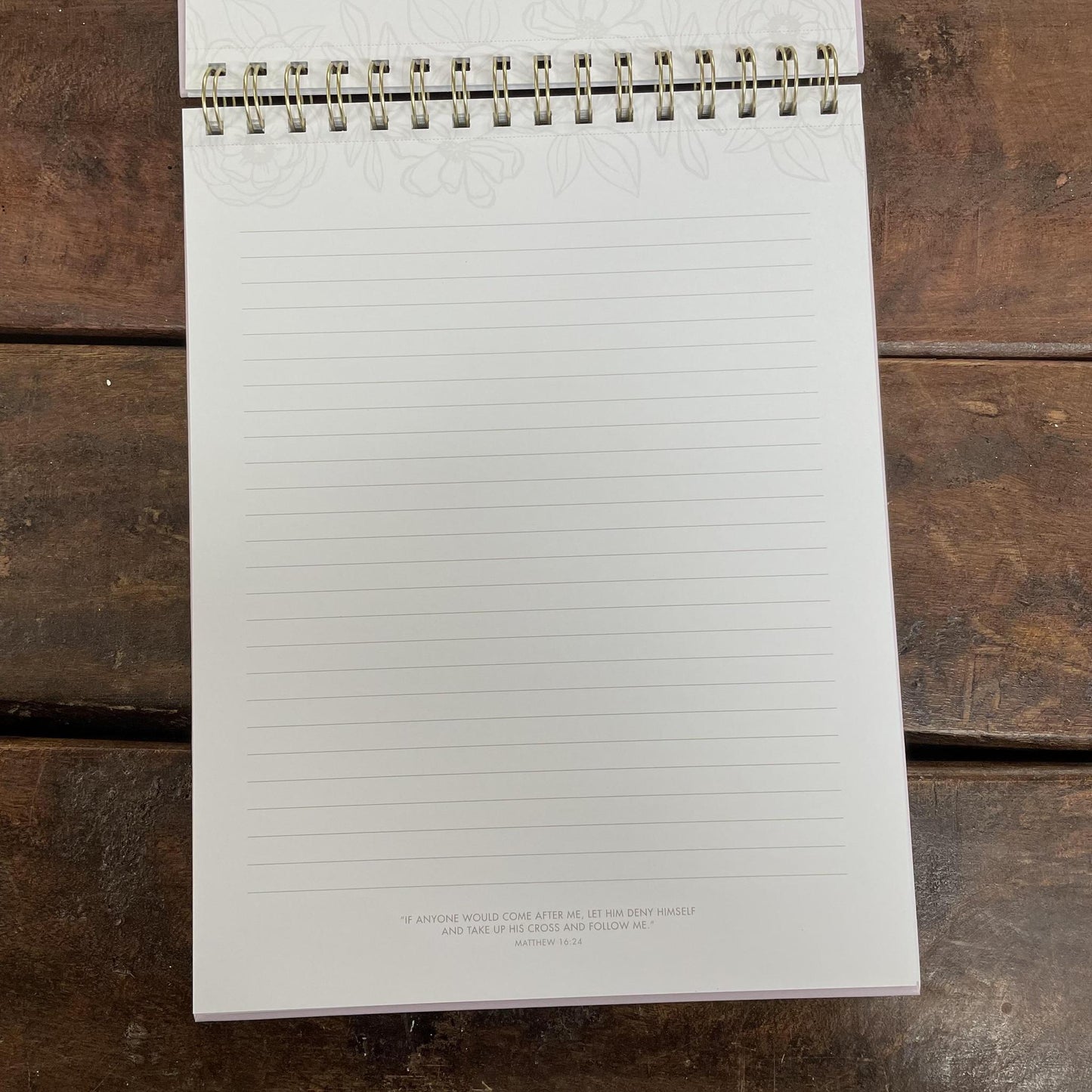 I Sought The Lord Notepad - CAG