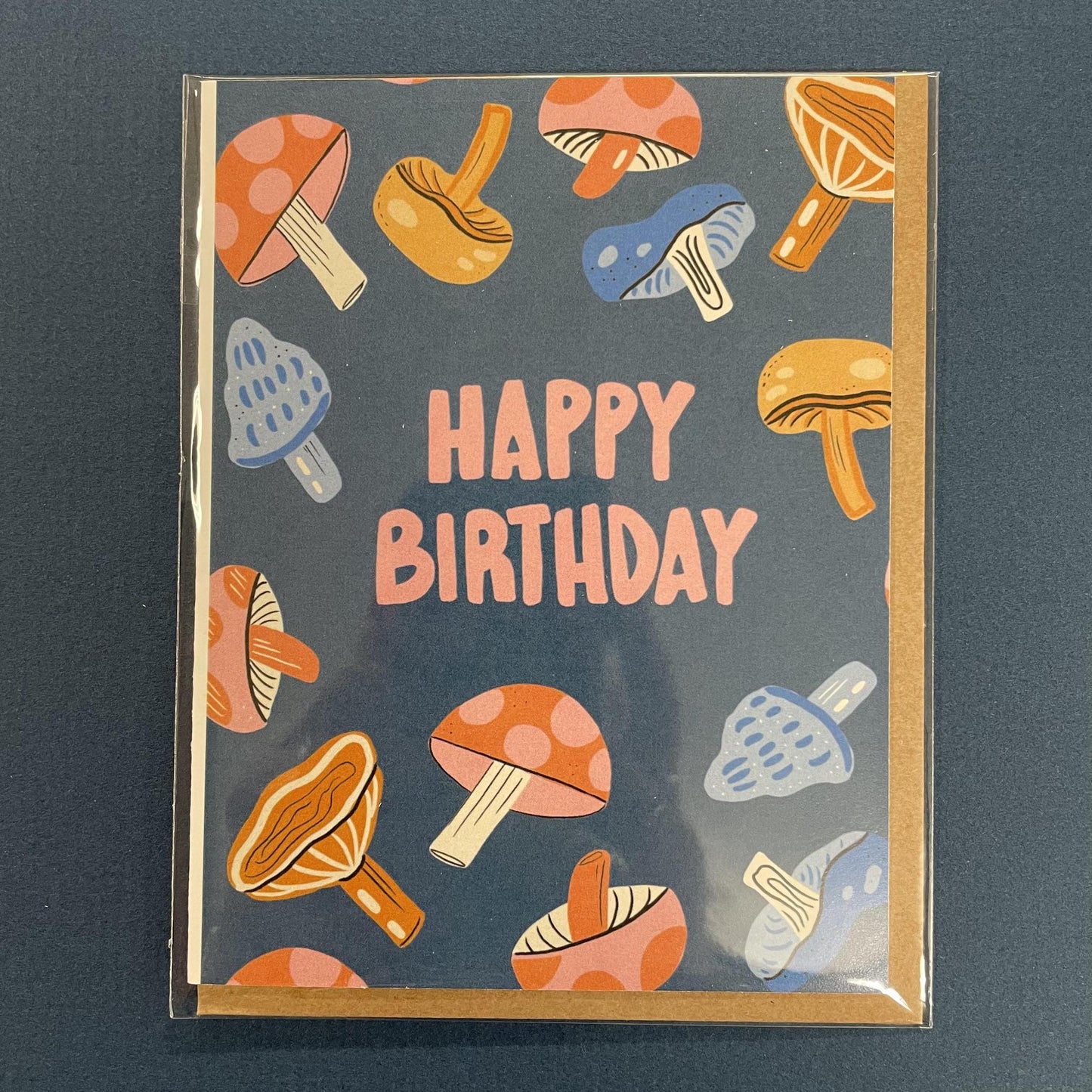 Mushroom Birthday Card