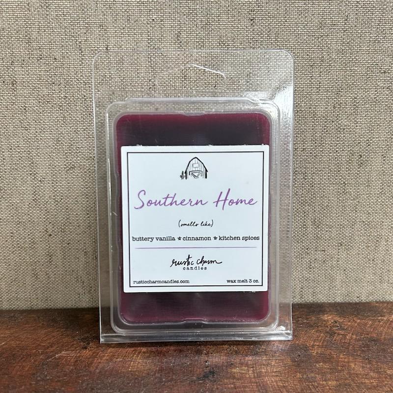 "Southern Home" Wax Melts -Rustic Charm