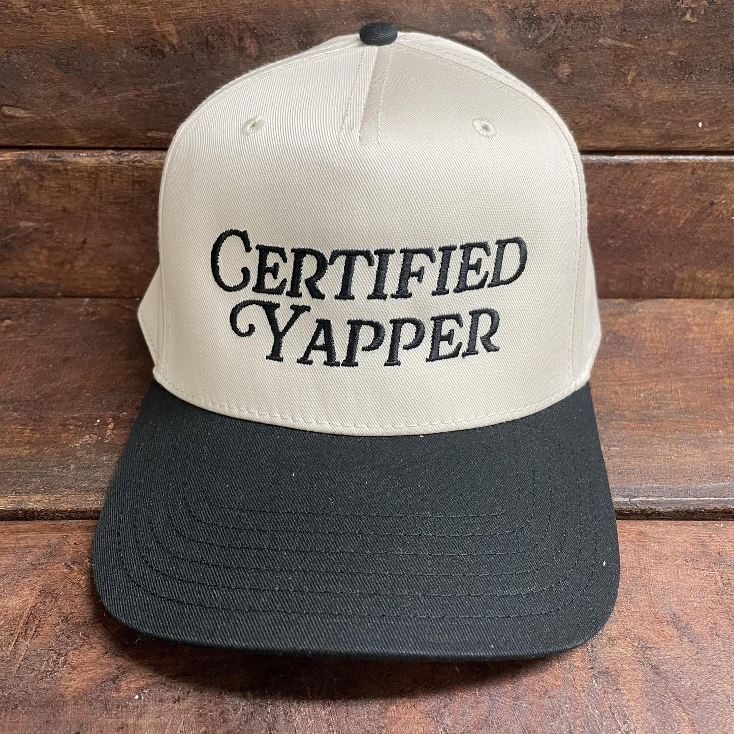 Certified Yapper Structured Cap - Katydid