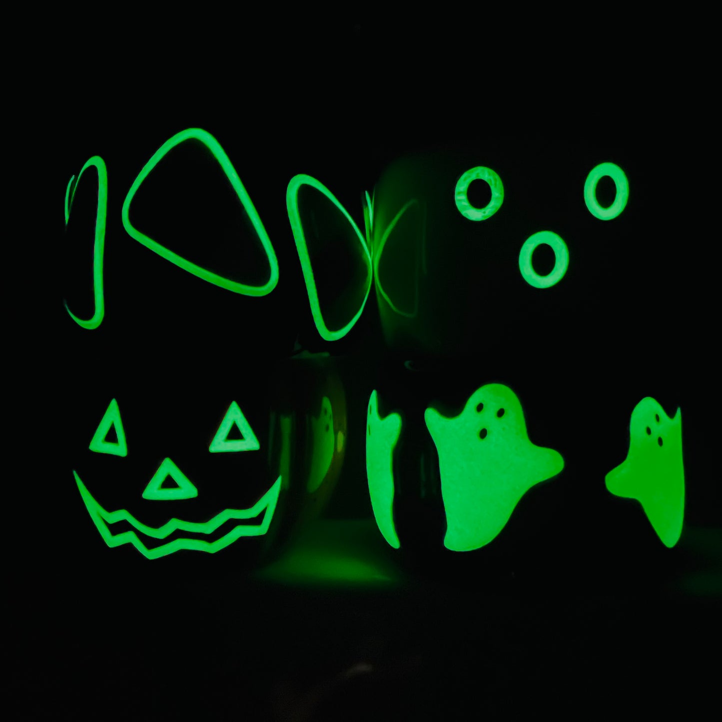 Glow In The Dark Halloween Ramekins
