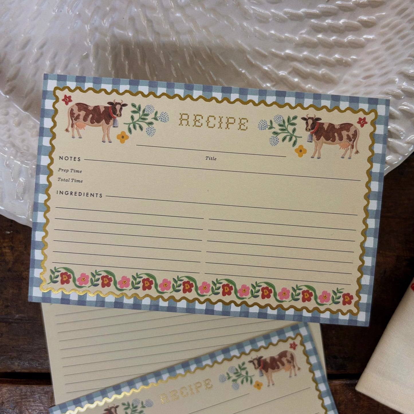 Home Sweet Home Recipe Cards - Rifle Paper Co.