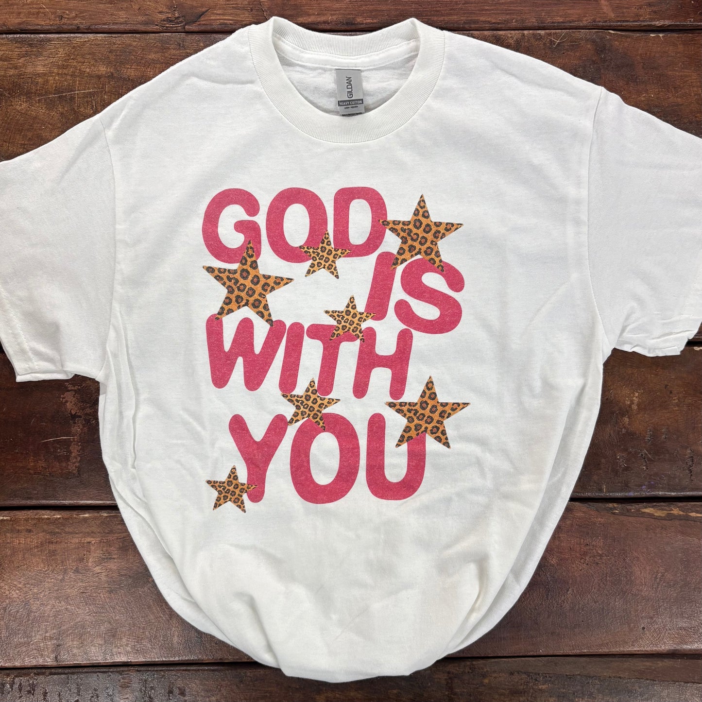 God Is With You Tee - Forty One Threads