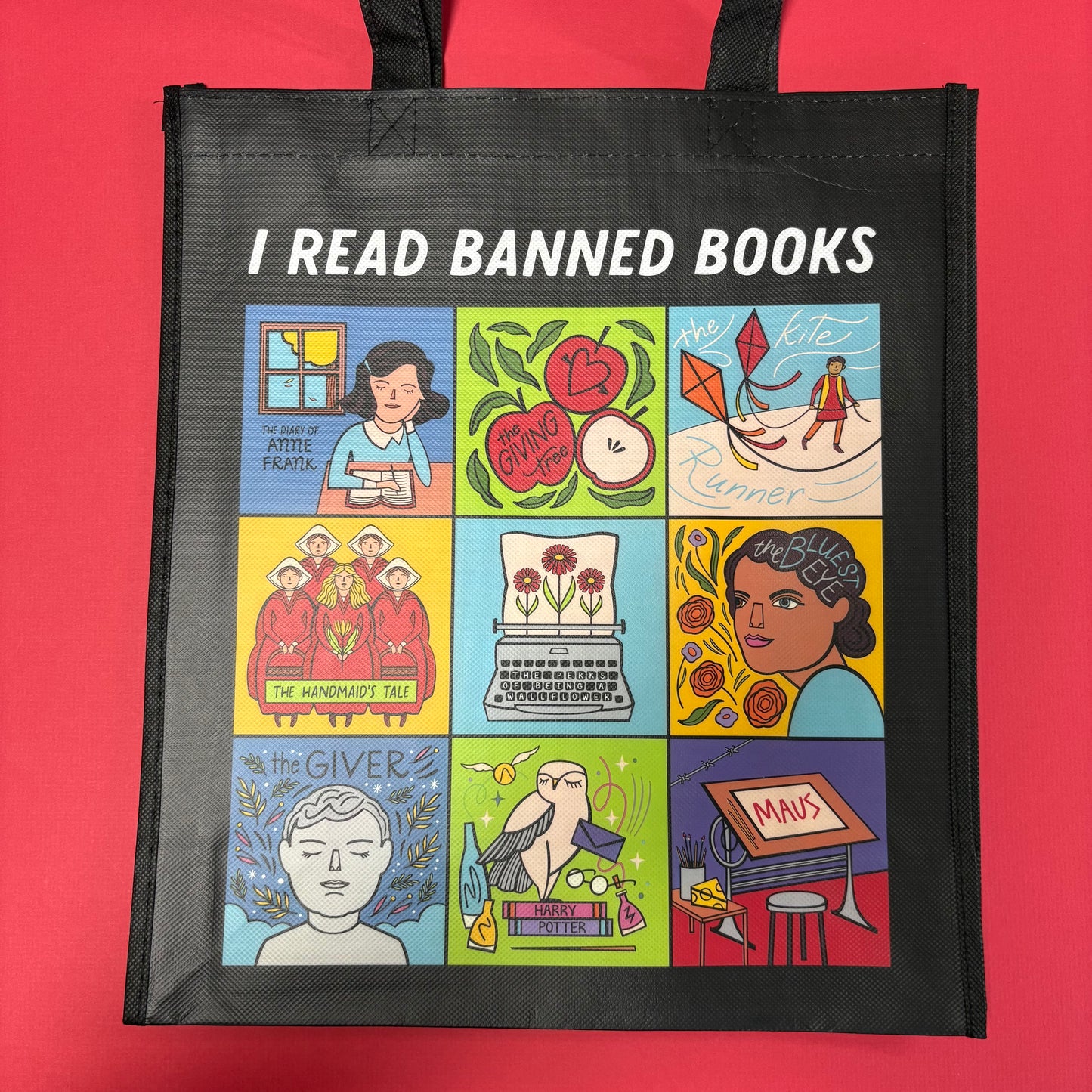 I Read Banned Books Reusable Tote Bag - Chronicle Books