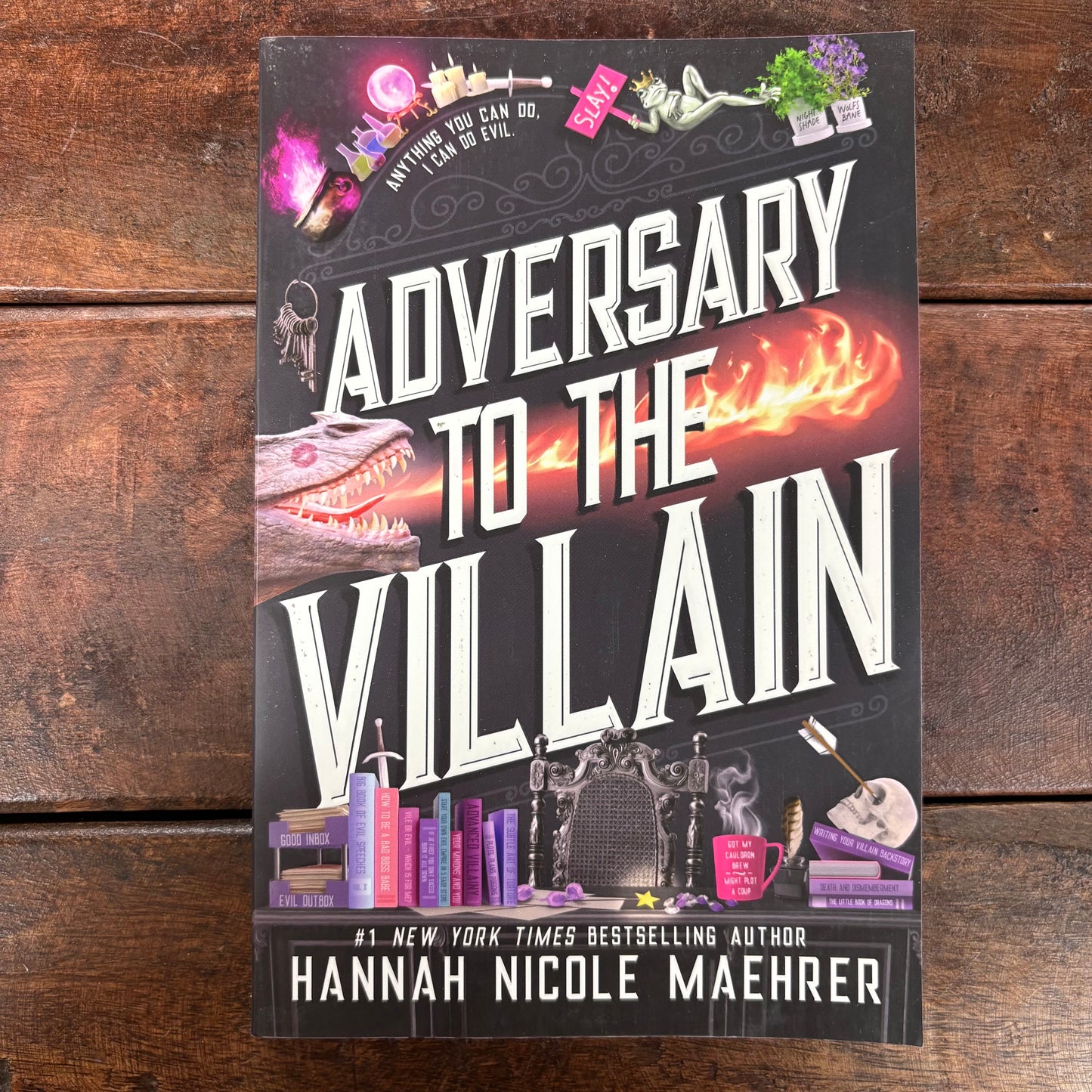 Adversary To The Villain - Hannah Nicole Maehrer - AZB