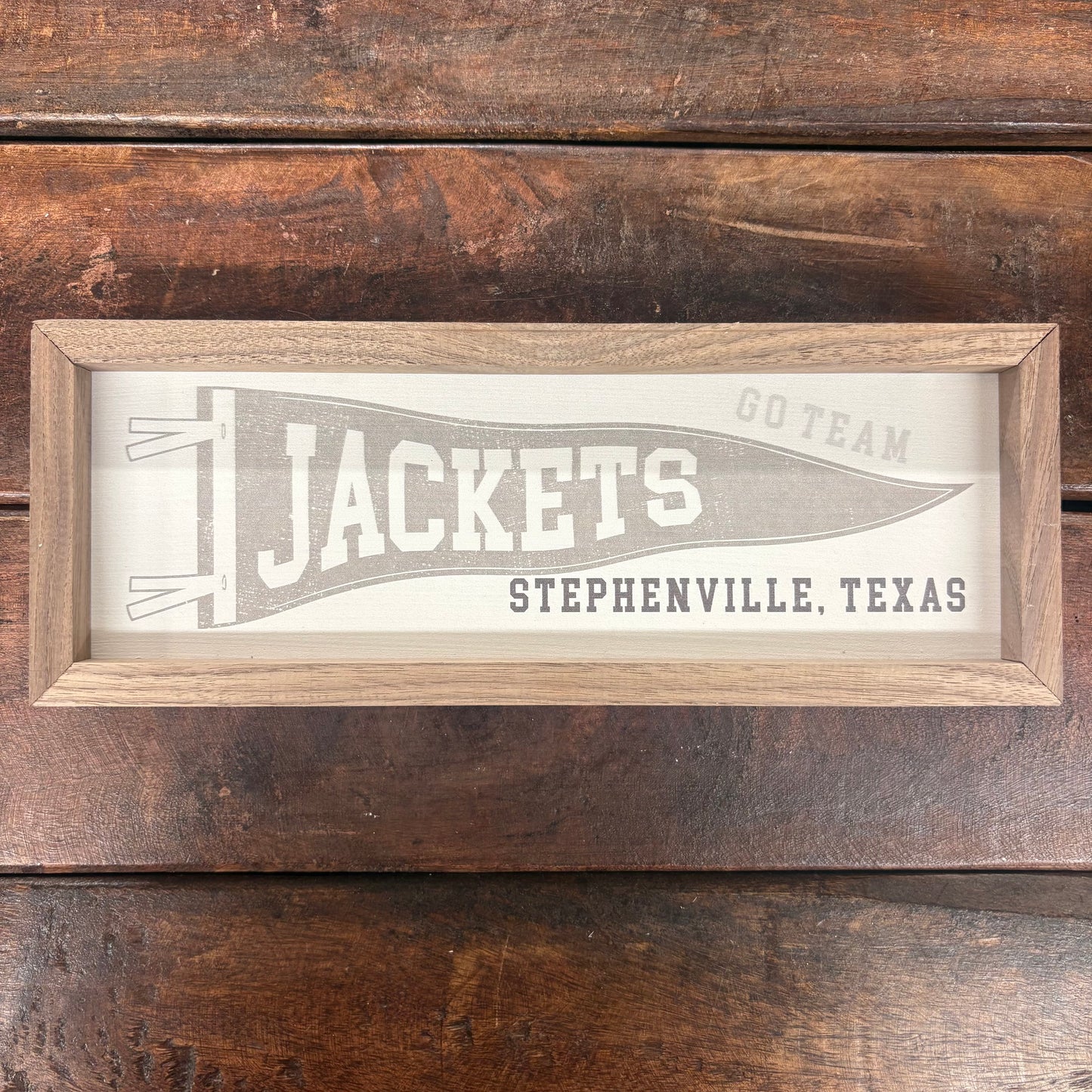 Jackets Pennant Sign - Kendrick Home