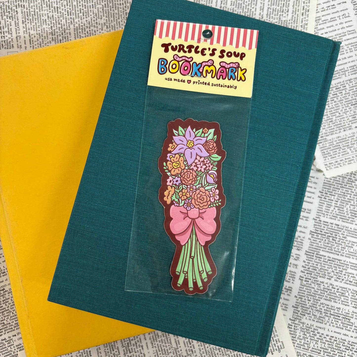 Flower Bouquet Bookmark - Turtle's Soup