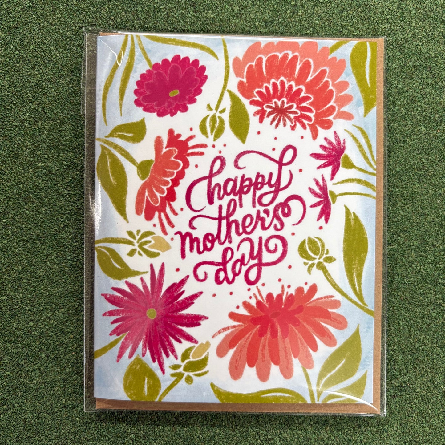 Happy Mother's Day Blue Floral Card - Big Moods