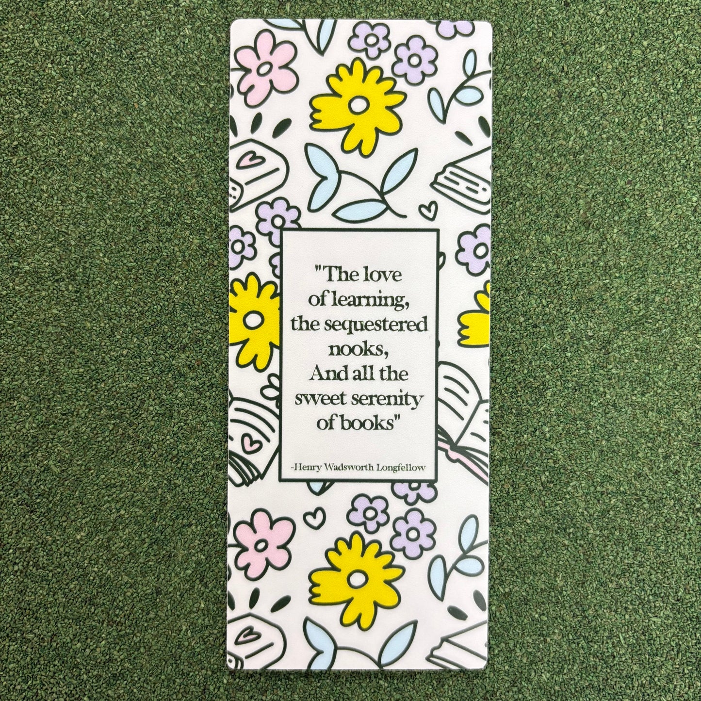 Longfellow Bookmark/Sticker - Big Moods