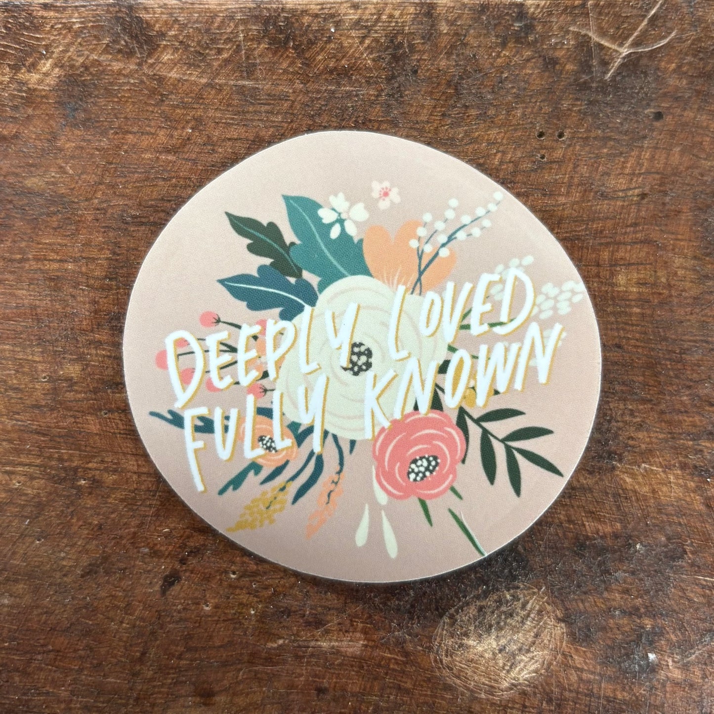 Deeply Known, Fully Loved Sticker - Dear Heart