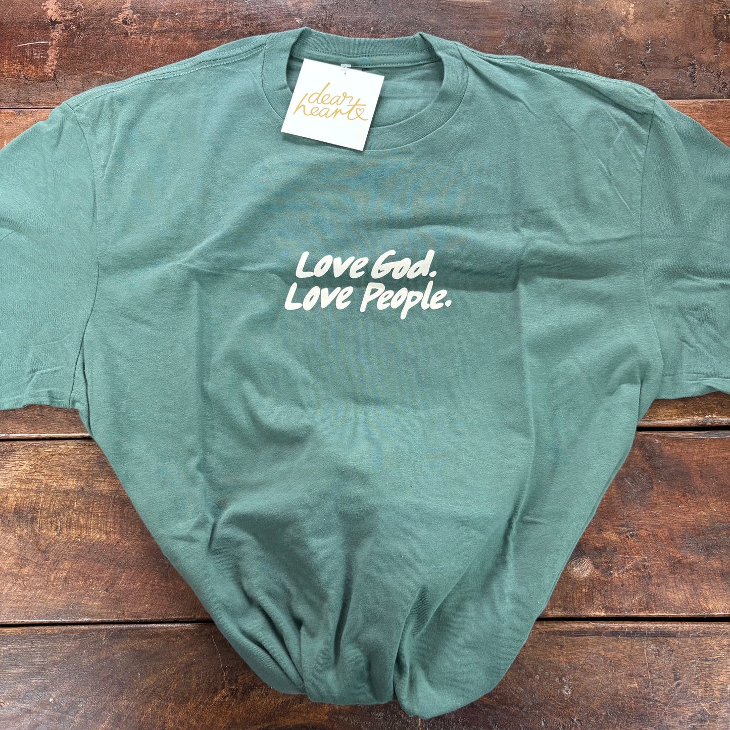 Love God Love People To Do Tee - Dear Heart