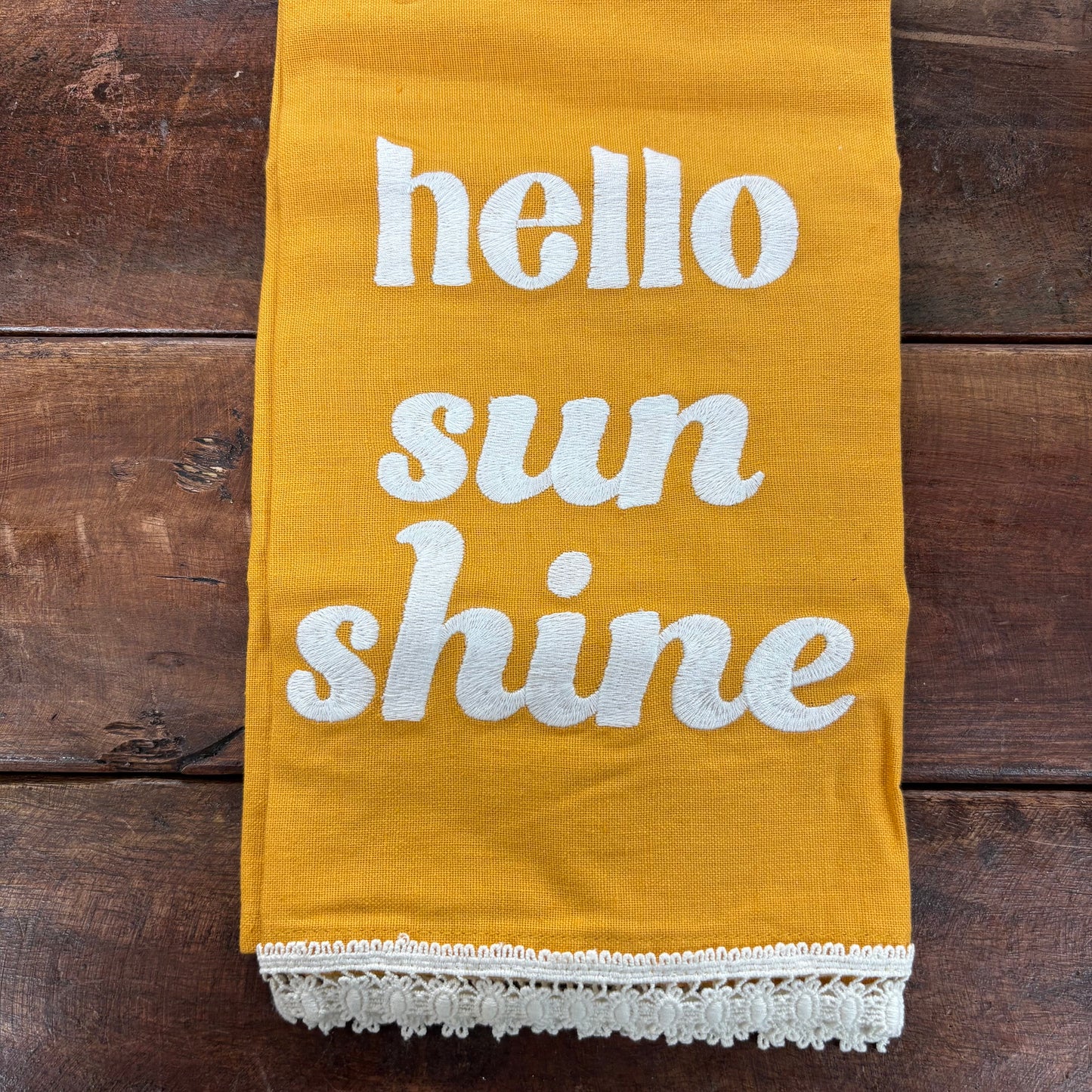 Sunshine Kitchen Towel - Primitives By Kathy