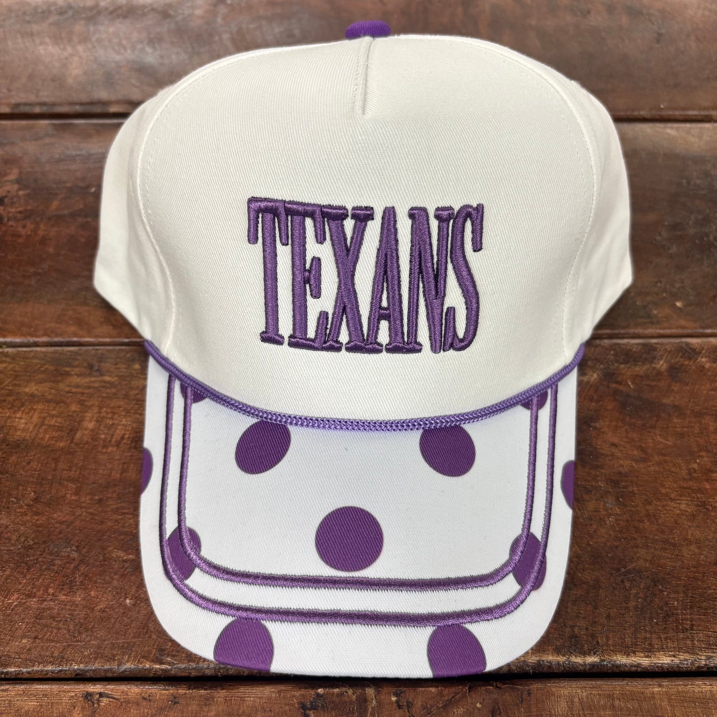 Texans Embroidered Baseball Cap - H&A Art