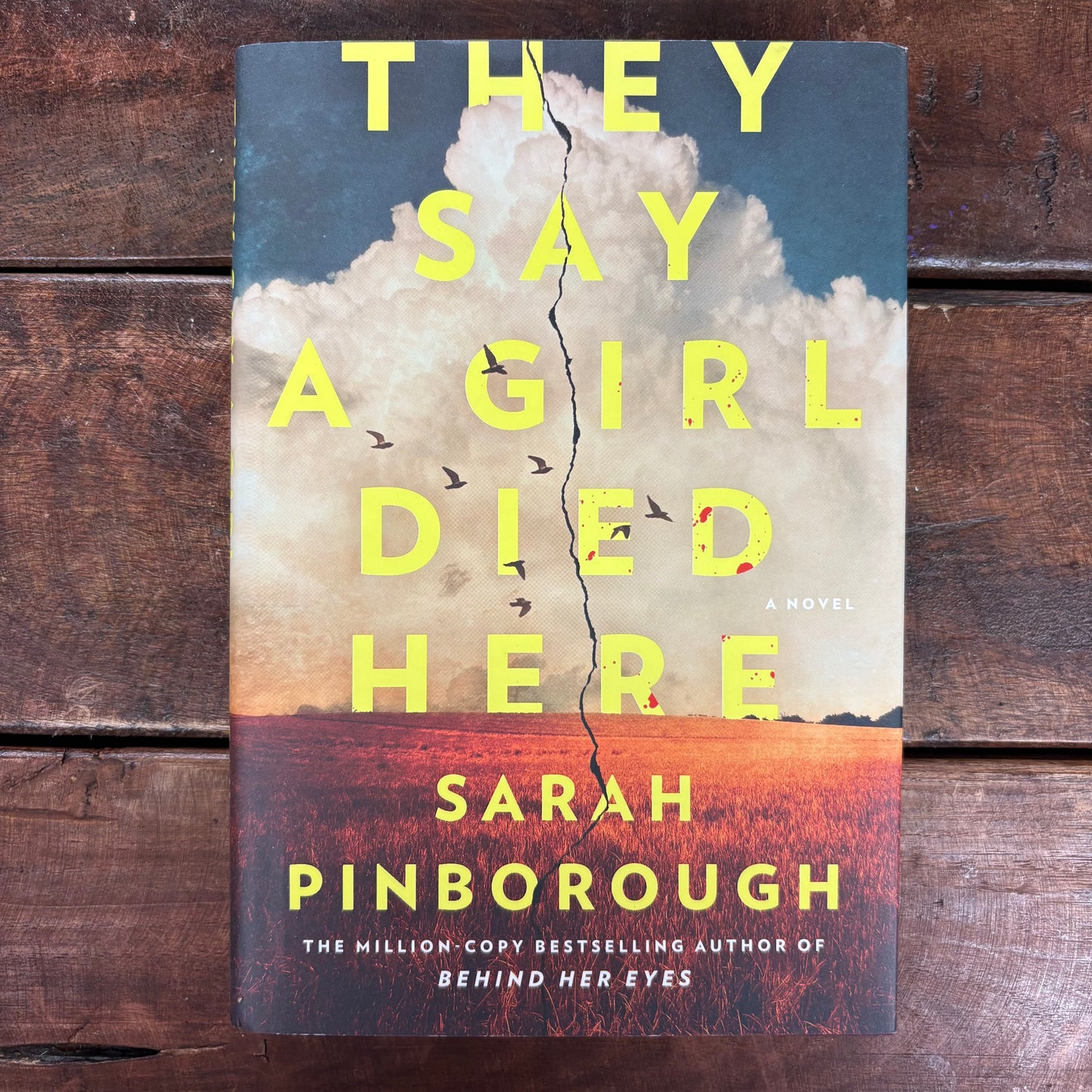 They Say A Girl Died Here - Sarah Pinborough - AZB