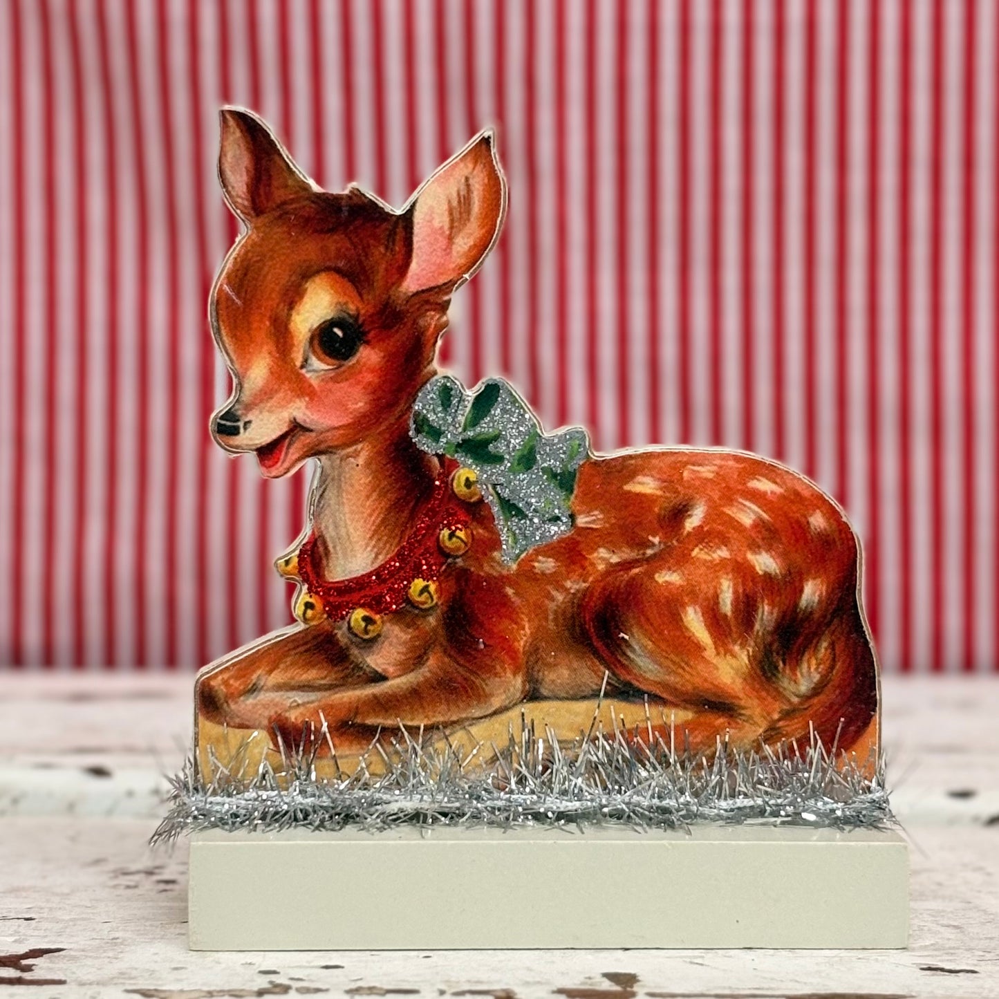 Christmas Deer Stand-Ups - Primitives By Kathy