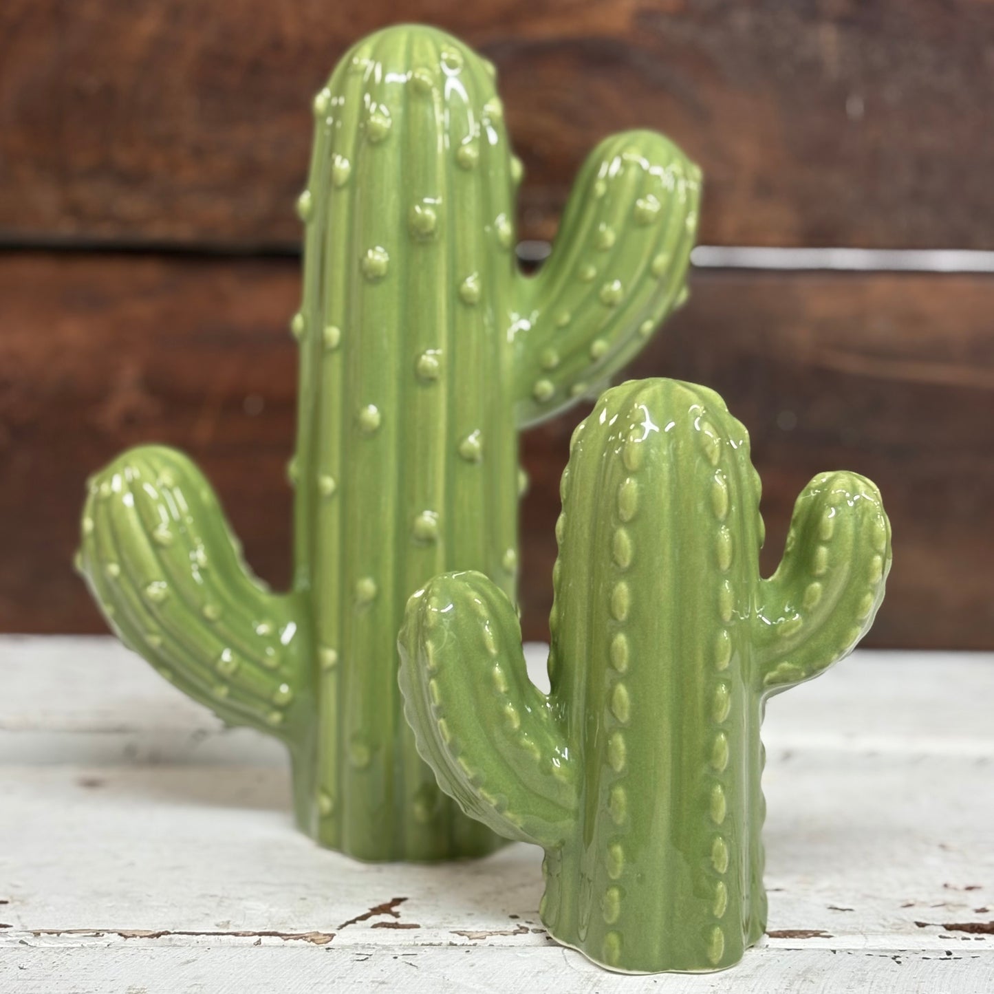 Ceramic Saguaros - Primitives By Kathy