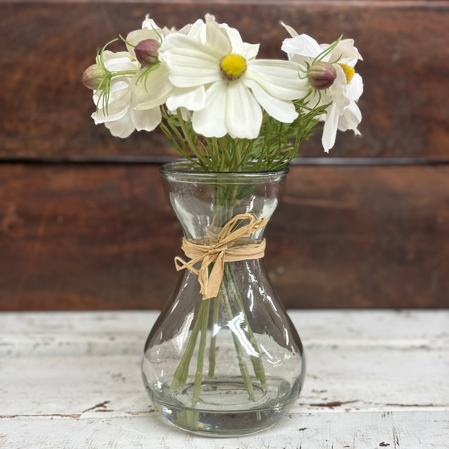 Faux Cosmos Vase - Primitives By Kathy
