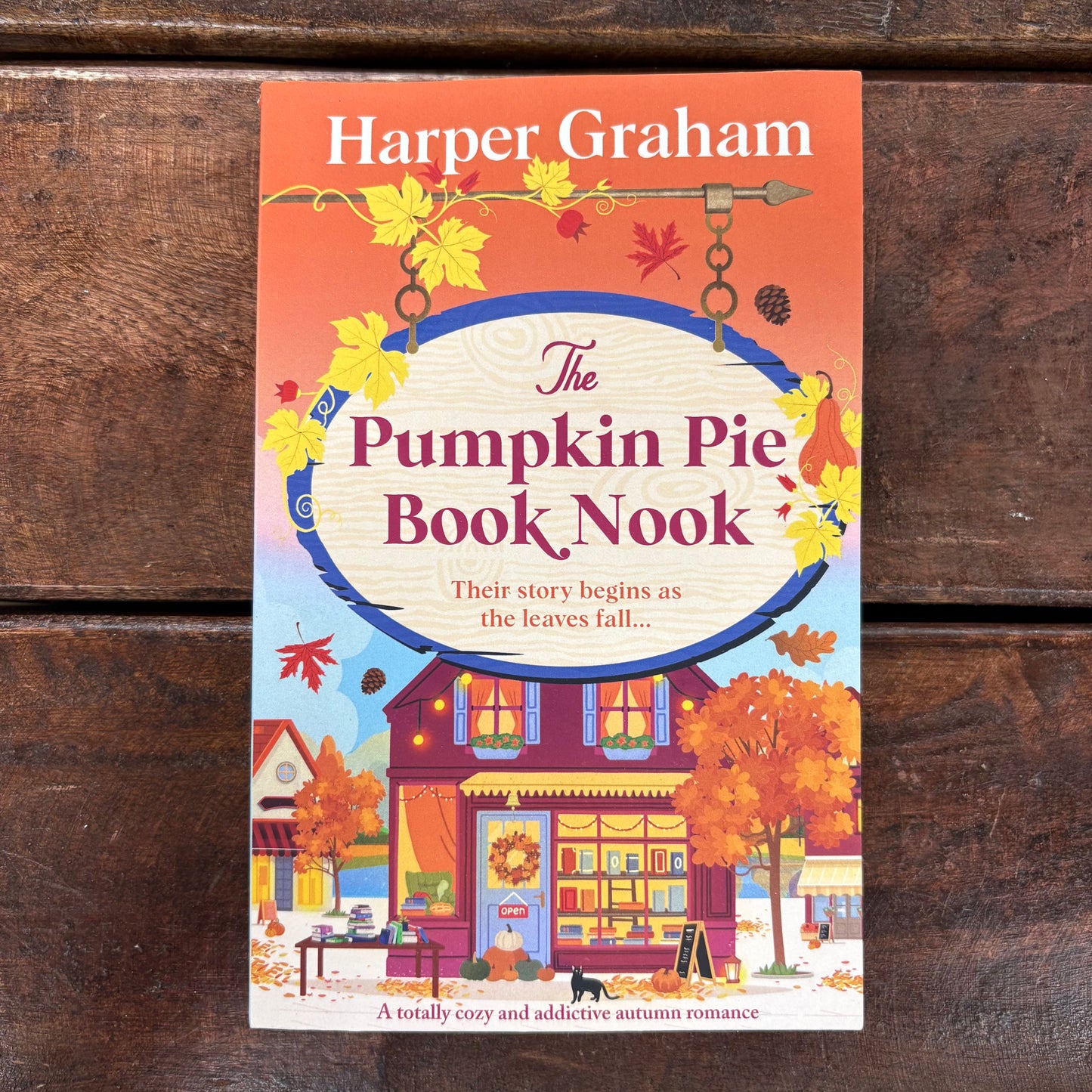 Pumpkin Pie Book Nook - Harper Graham - AZB