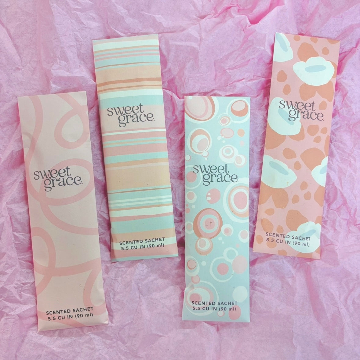 Sweet Grace Skinny Sachets - Bridgewater Candle Co.