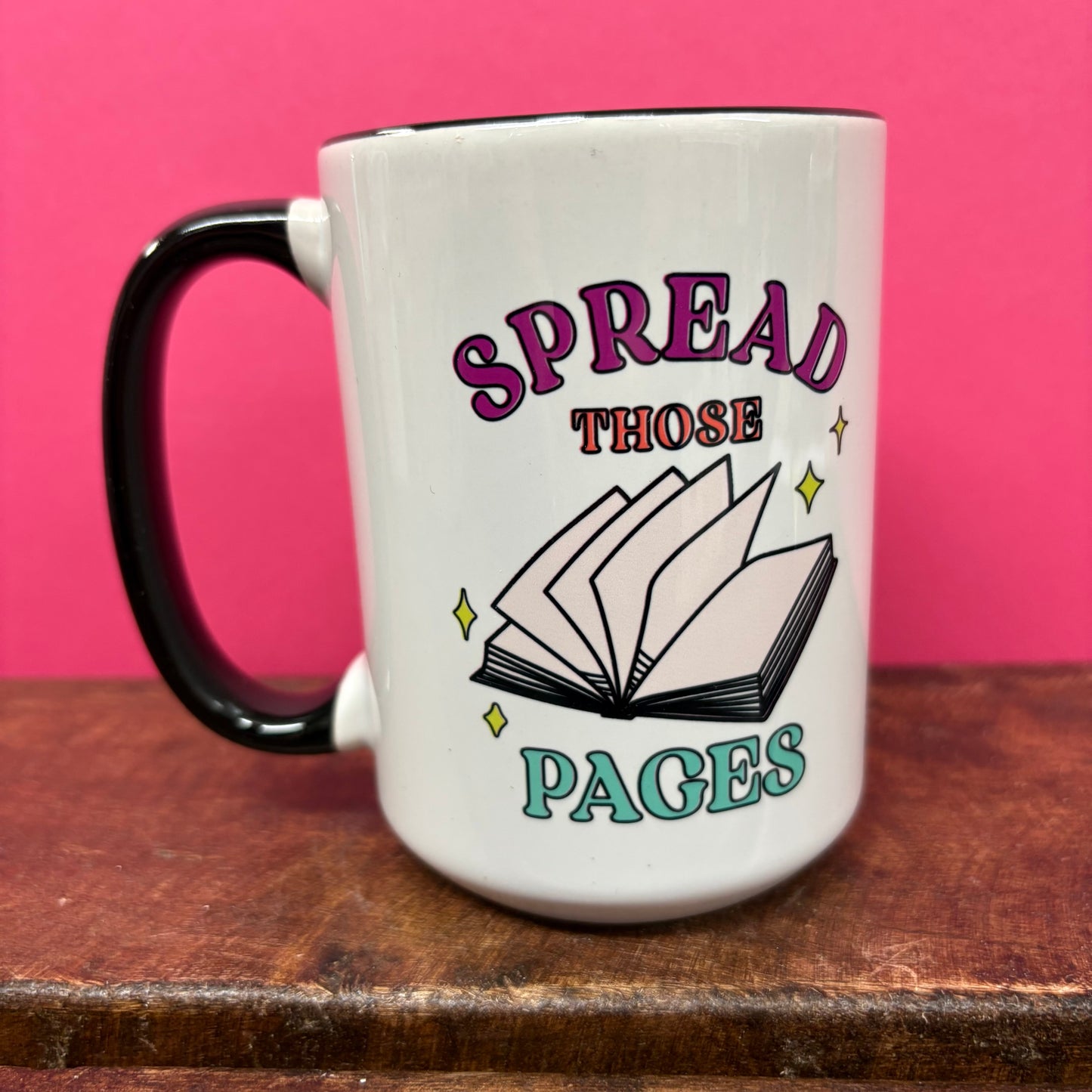 Spread Those Pages Mug - Mugsby