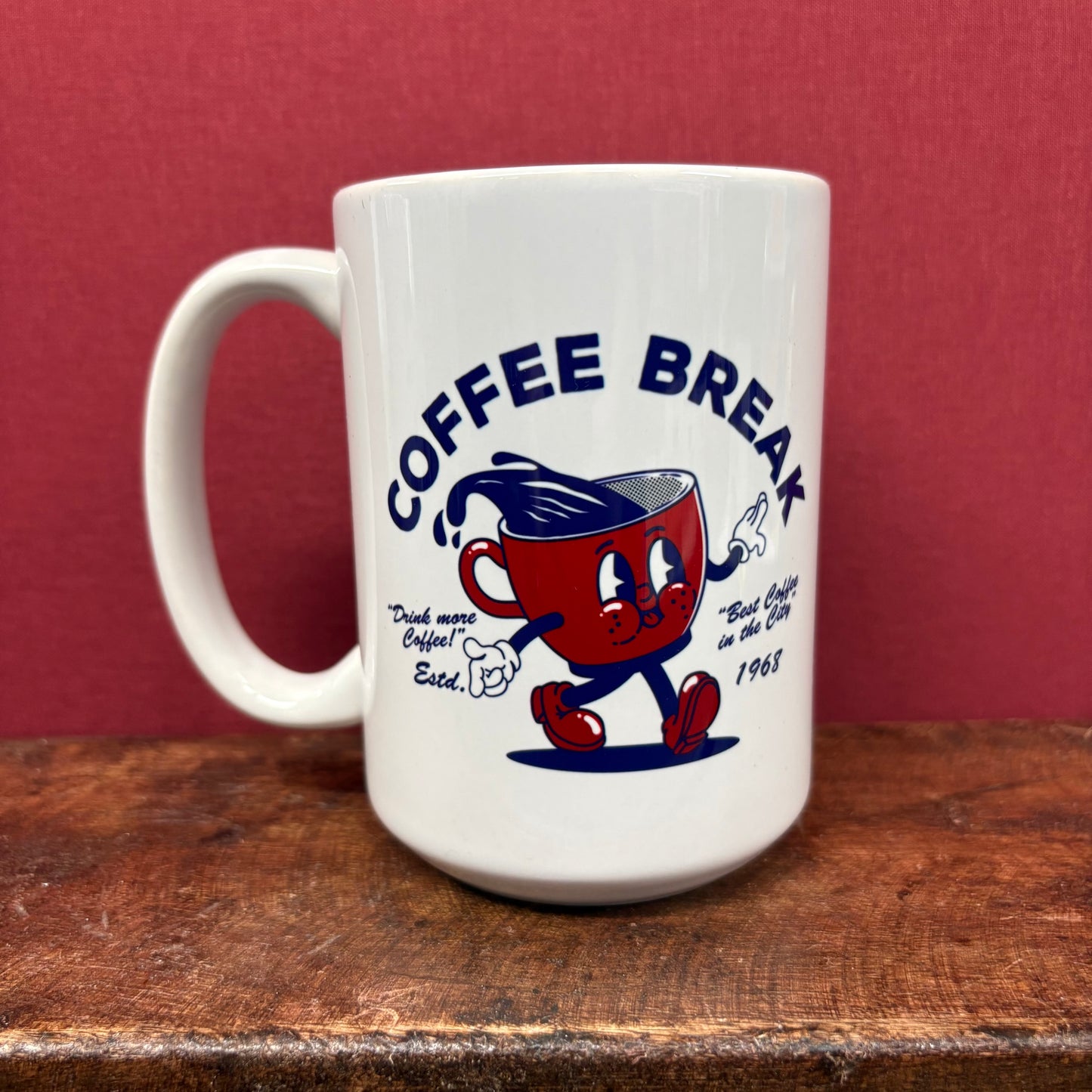 Vintage Coffee Break Mug - Mugsby