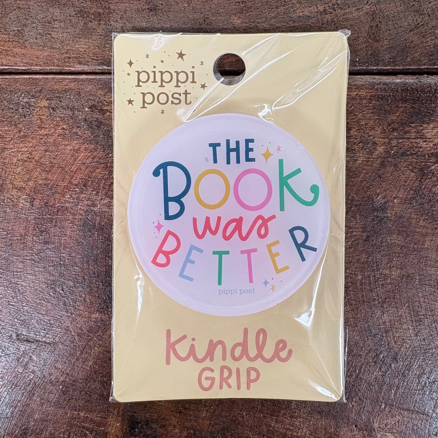 The Book Was Better Kindle Grip - Pippi Post
