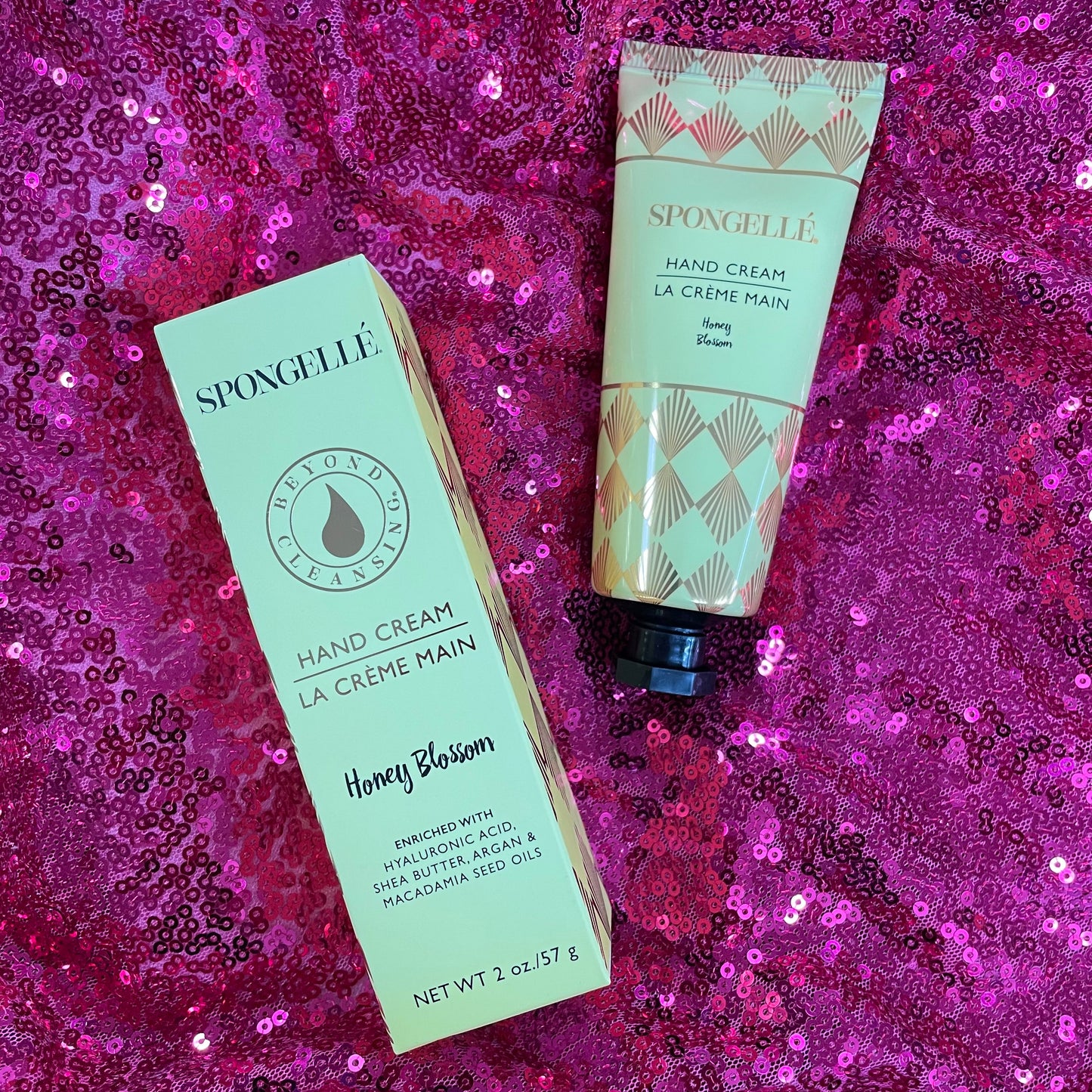 "Honey Blossom" Hand Cream -Spongelle