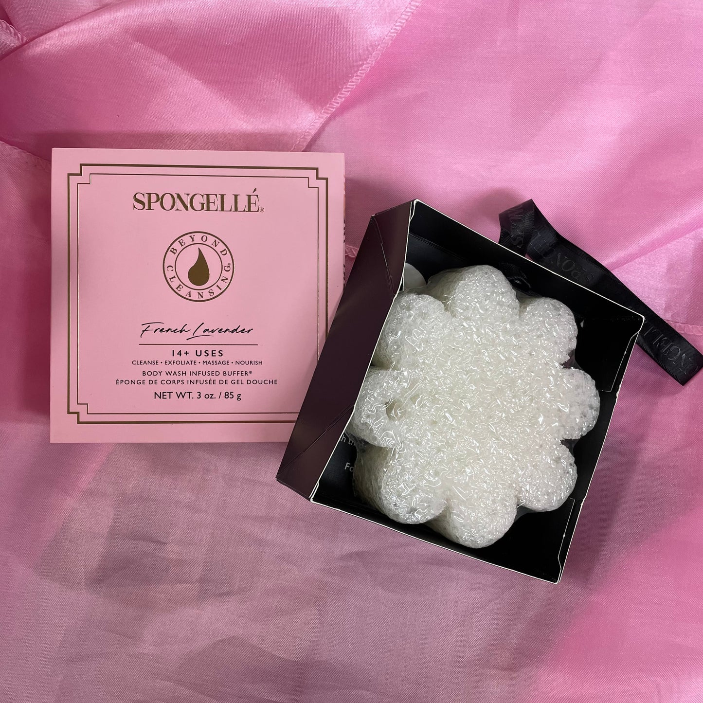 "French Lavender" Body Wash Buffer 85g -Spongelle