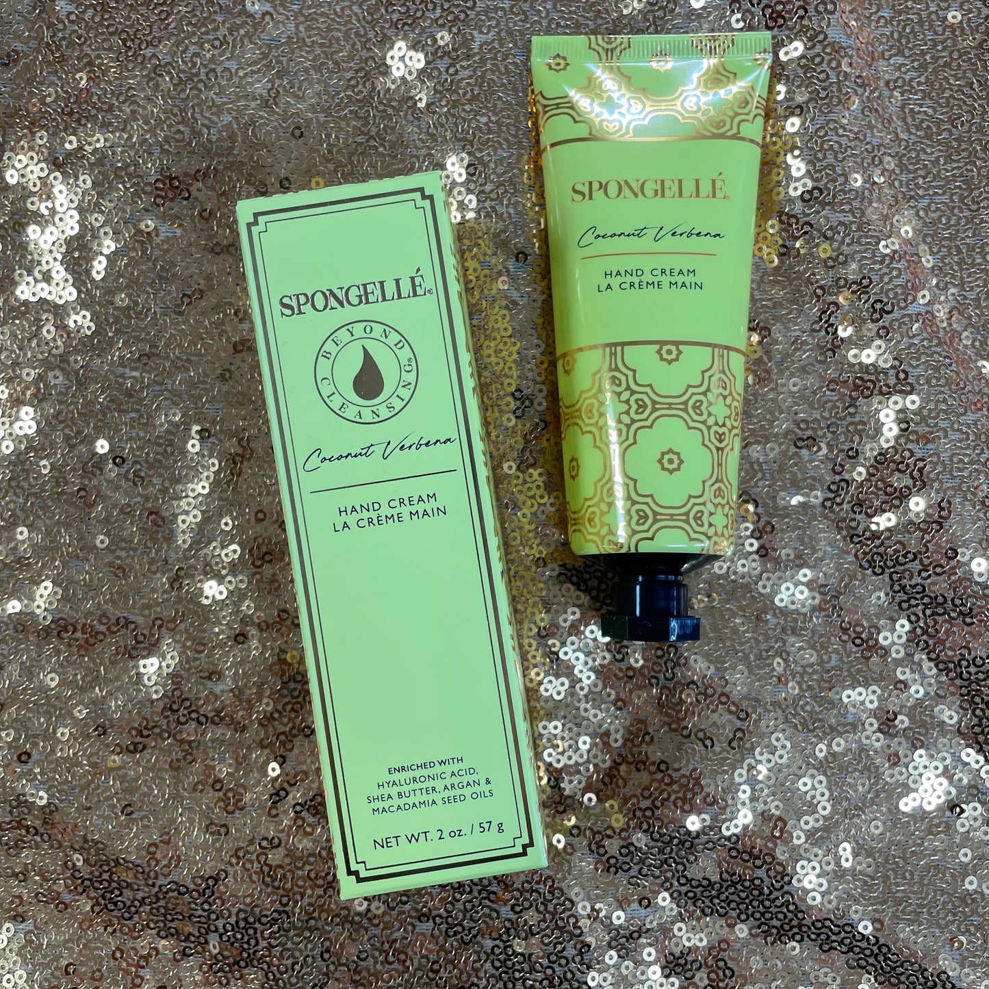 "Coconut Verbena" Hand Cream -Spongelle