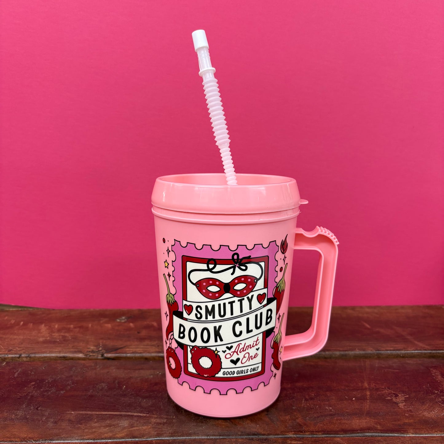 Smutty Book Club Trucker Mug - Scratch Door