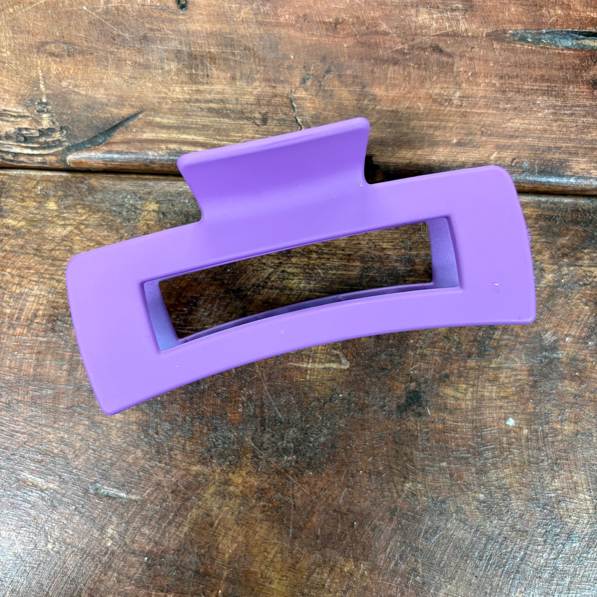 Classic Matte Purple Claw Clip - JOSSLYN
