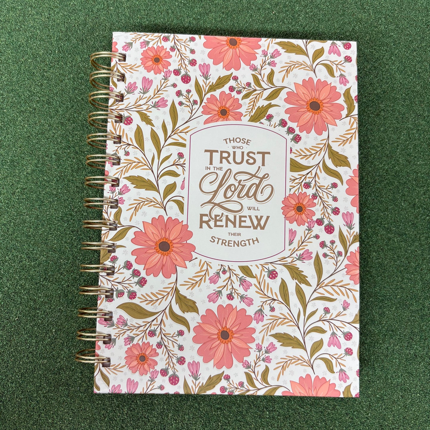 Isaiah 40:31 Spiral Notebook - CAG