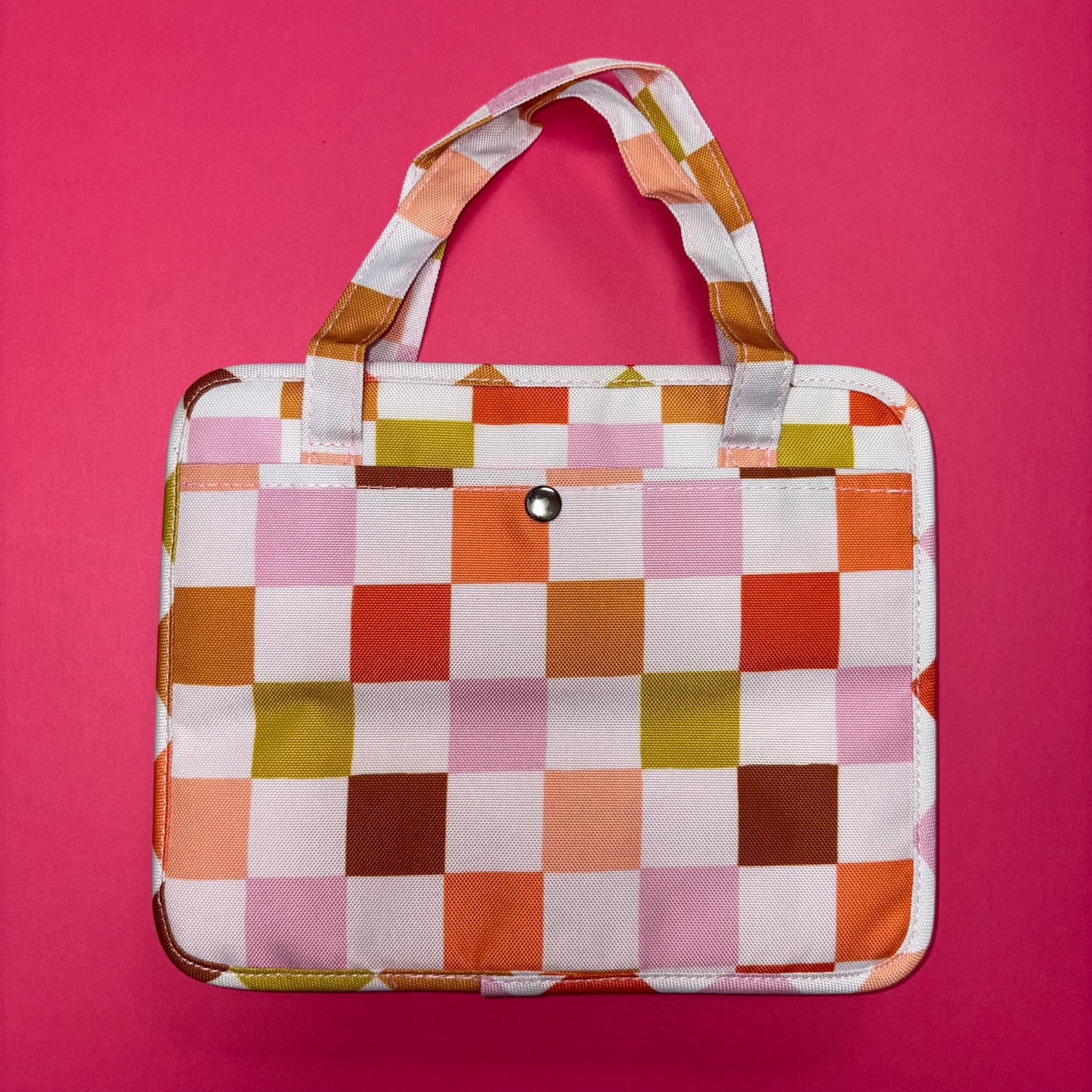 Retro Check Bible Carrier Bag - Kingfolk Co.