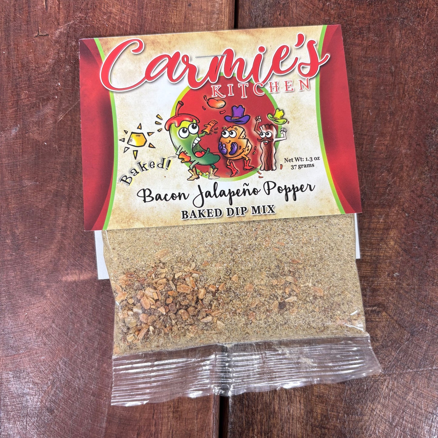 Bacon Jalapeno Popper Dip and Cheeseball Mix - Carmie's Kitchen