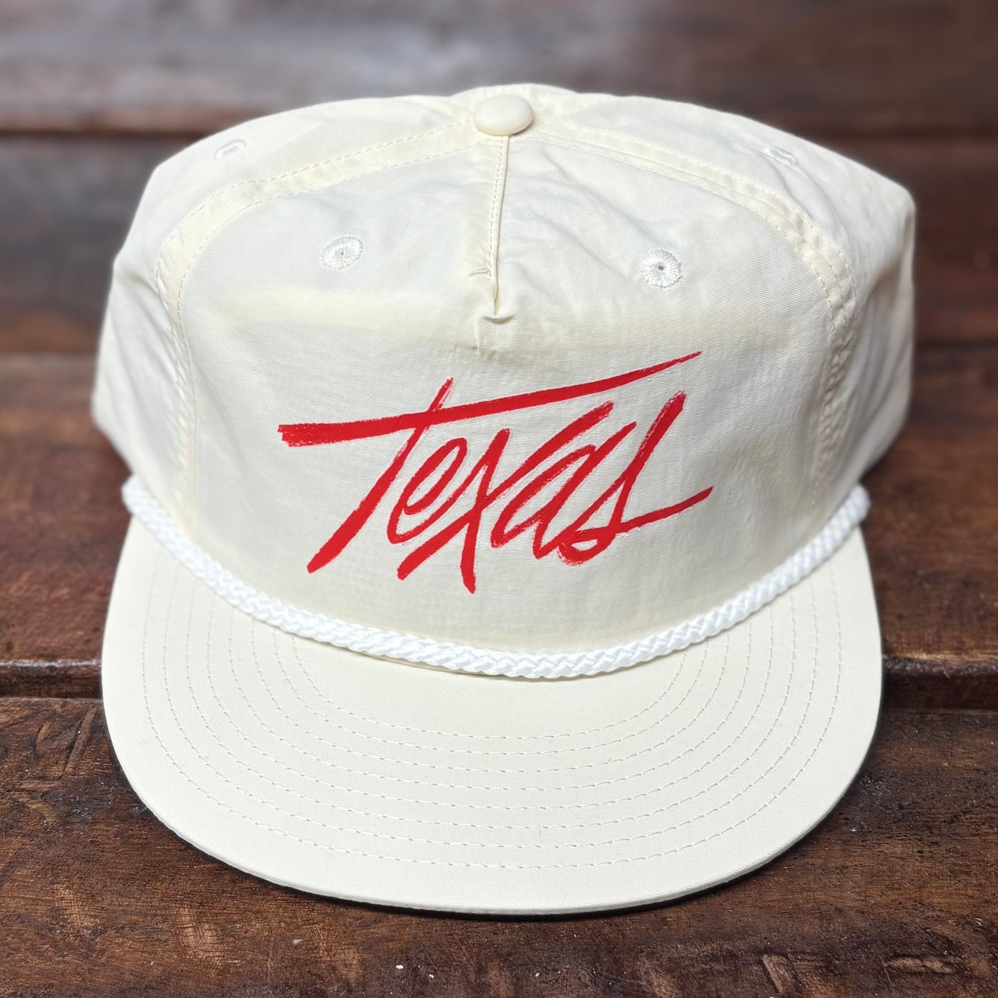 White Rope Texas Hat - Norman Roscoe