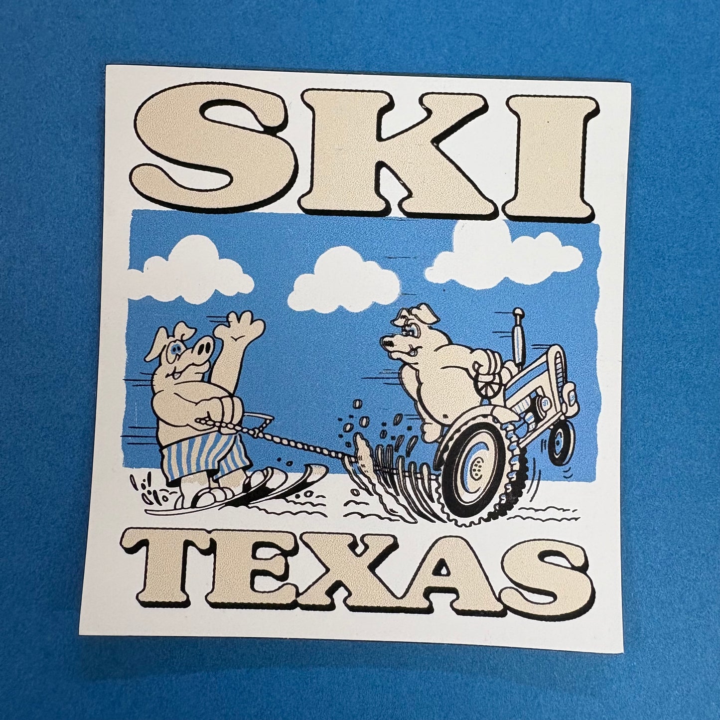 Ski Texas Magnet - Norman Roscoe