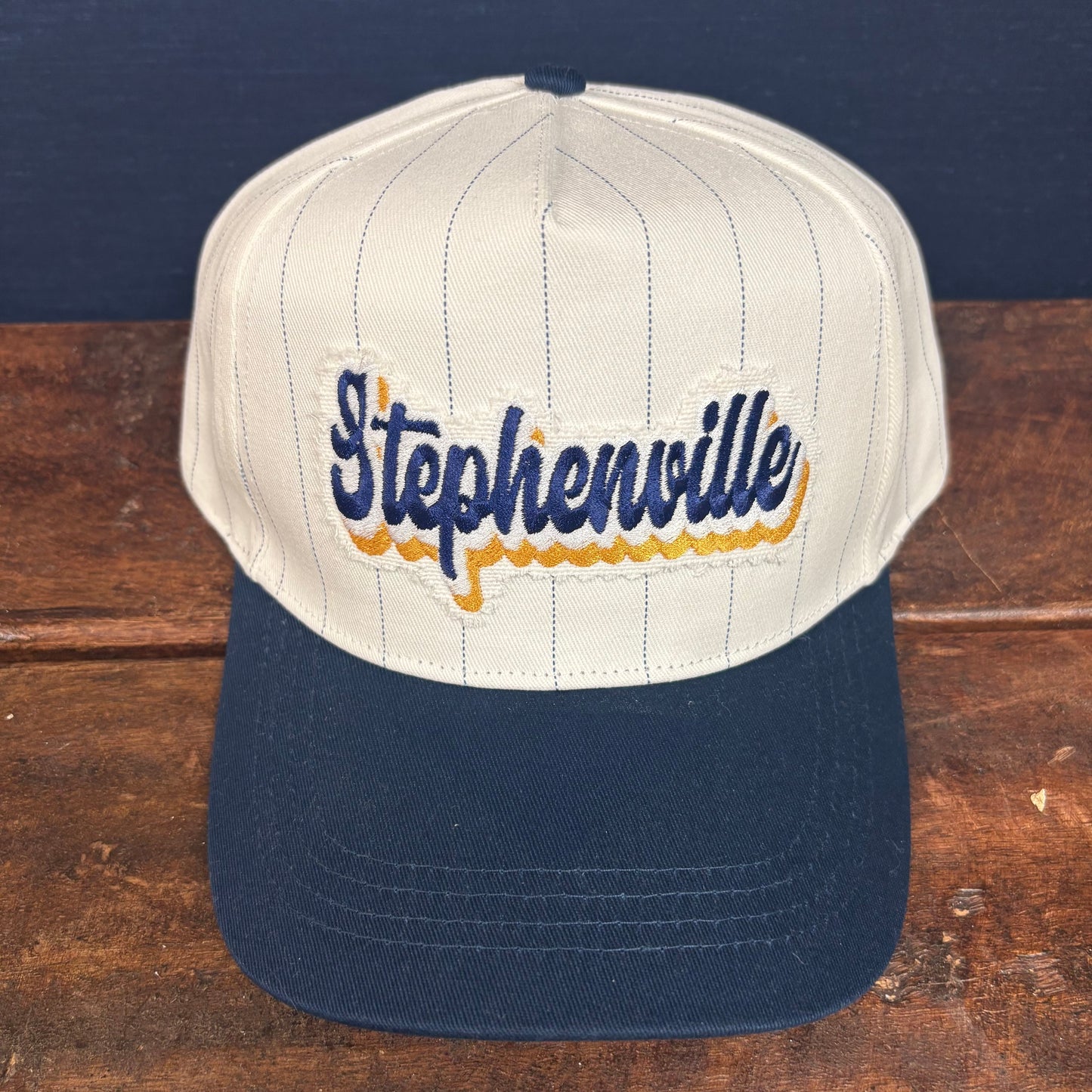 Pinstripe Stephenville Cap - Lucky Girl TX