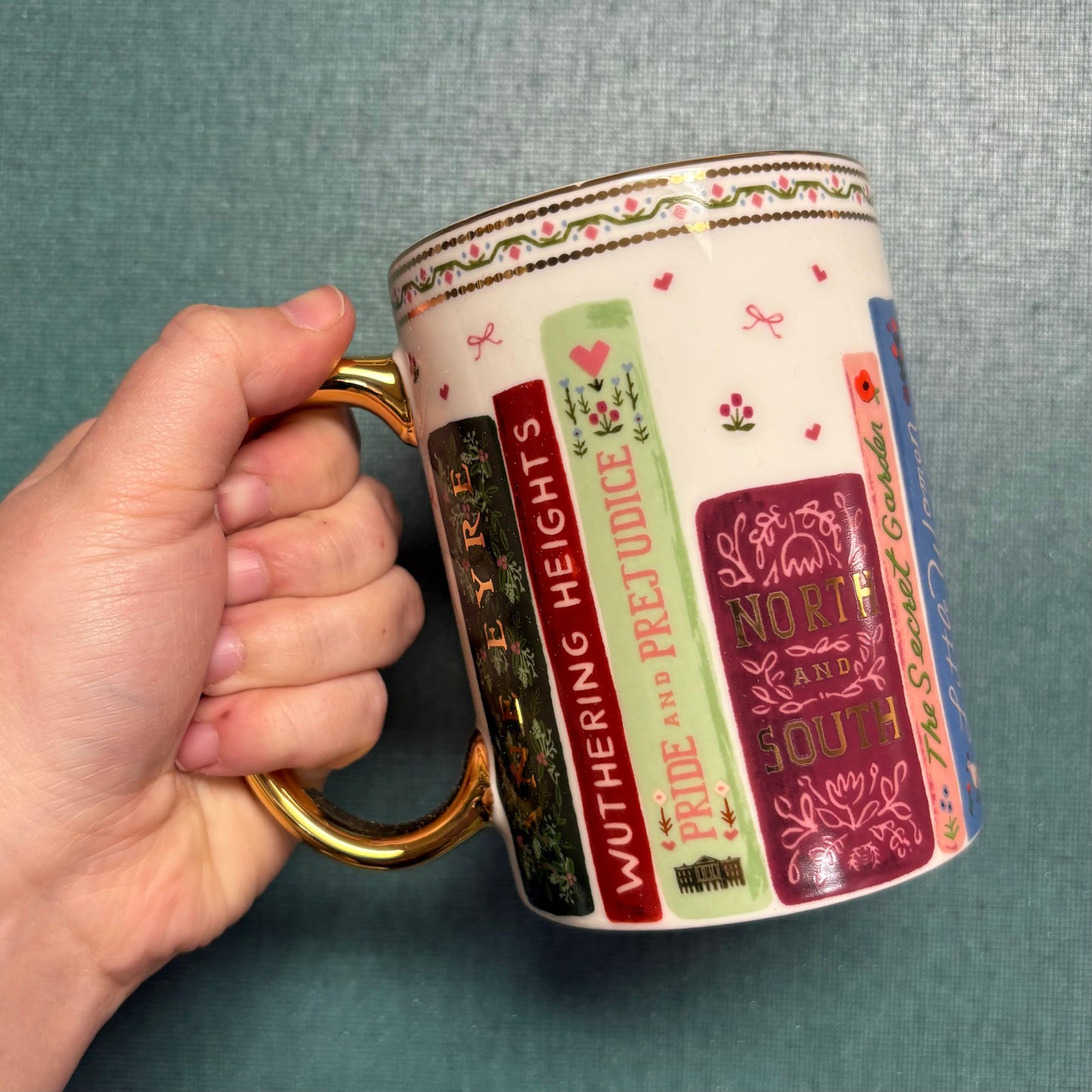 Ladies Night Book Club Porcelain Mug - Rifle Paper Co.