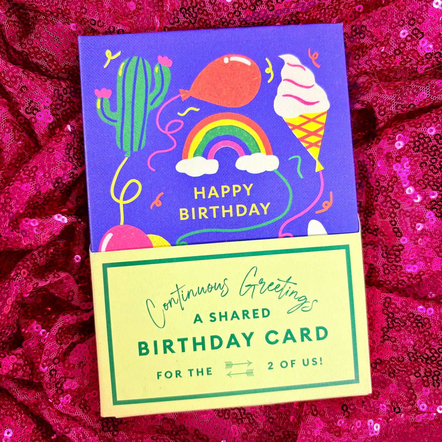 Continuous Greetings - A Shared Birthday Card - Chronicle Books