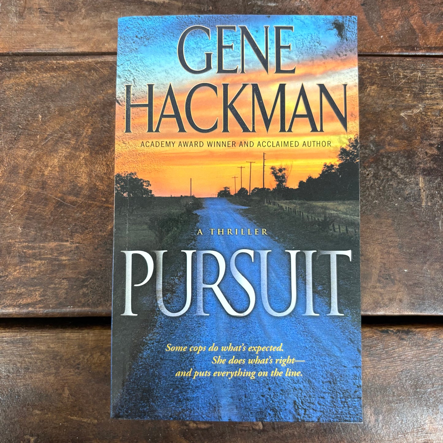 Pursuit - Gene Hackman - Simon and Schuster