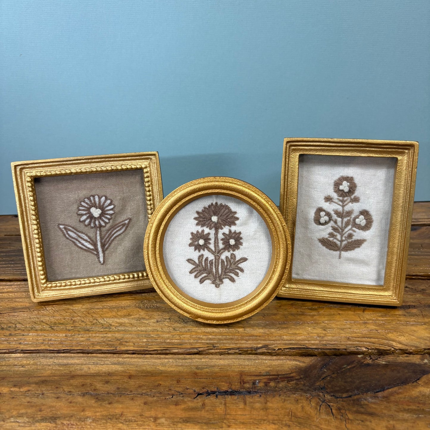 Framed Flowers - Mud Pie