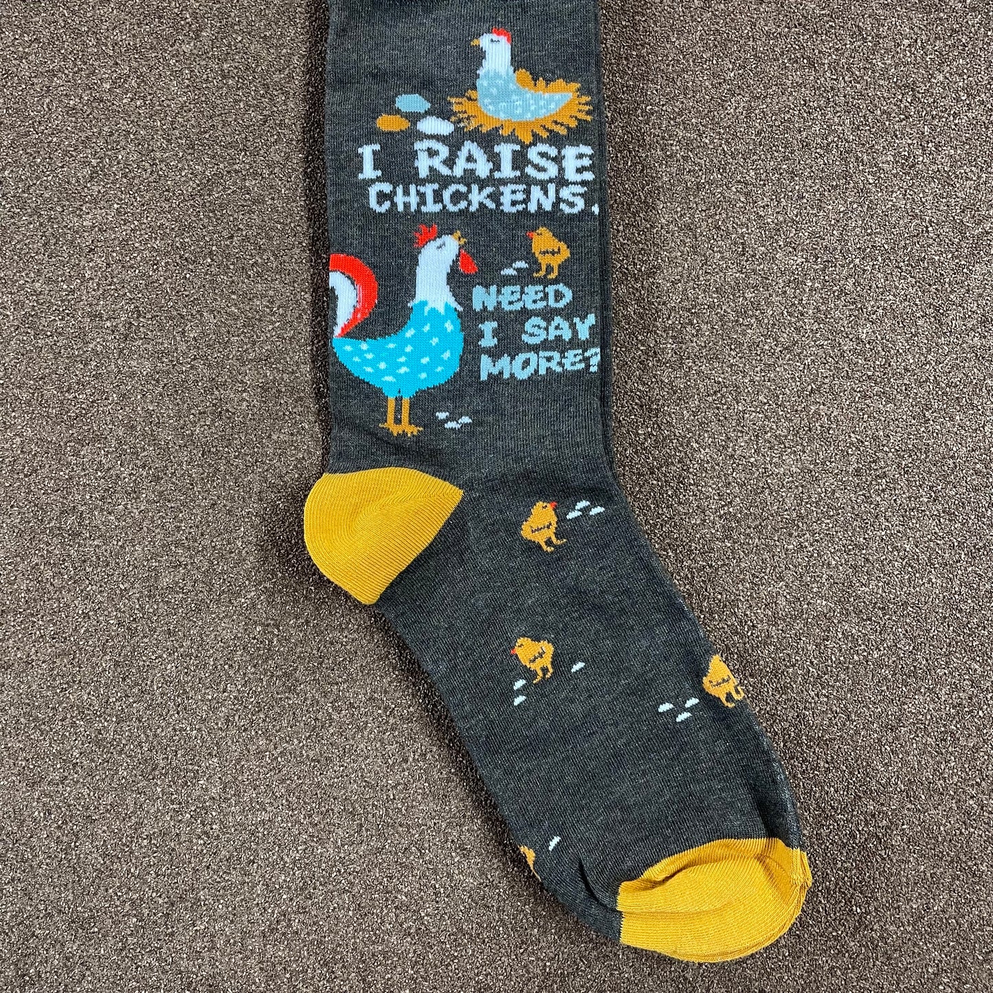 I Raise Chickens Socks - Funatic