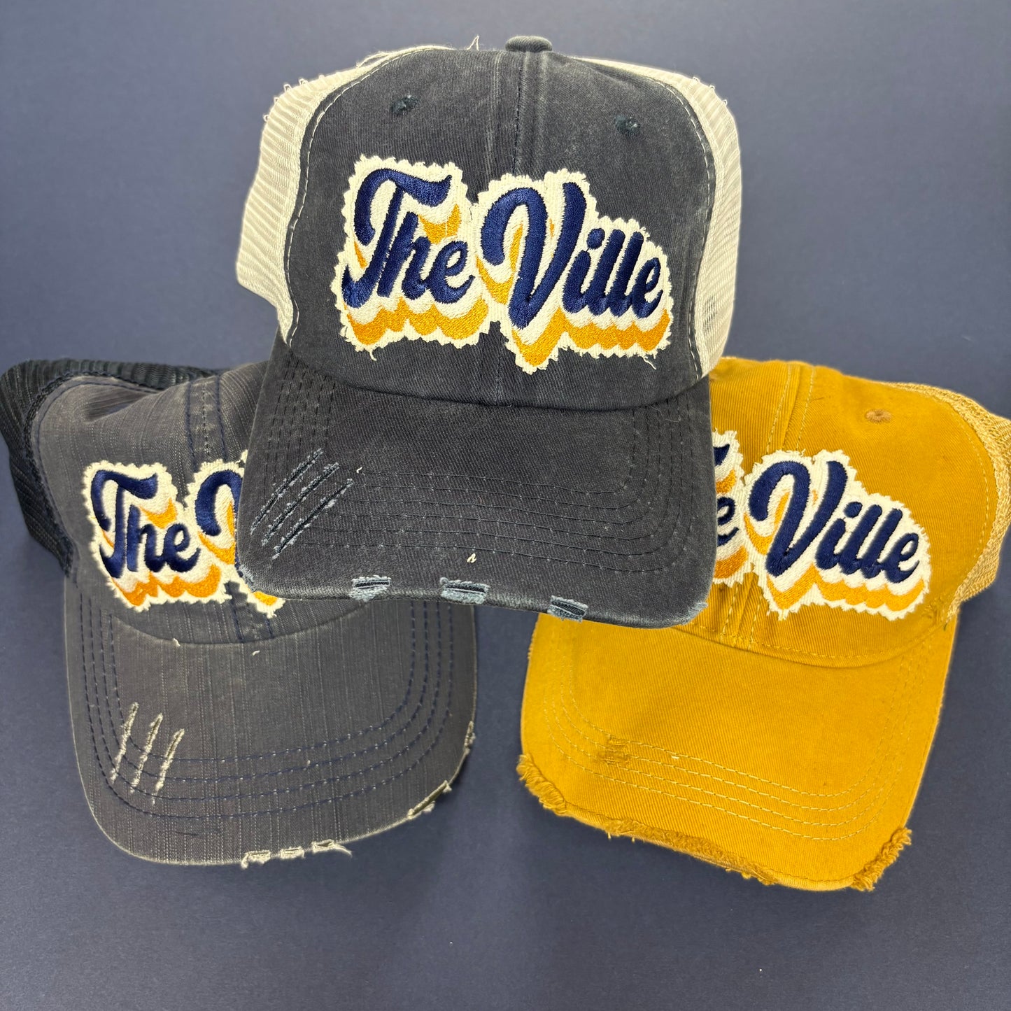 The Ville Patch Caps - Lucky Girl TX