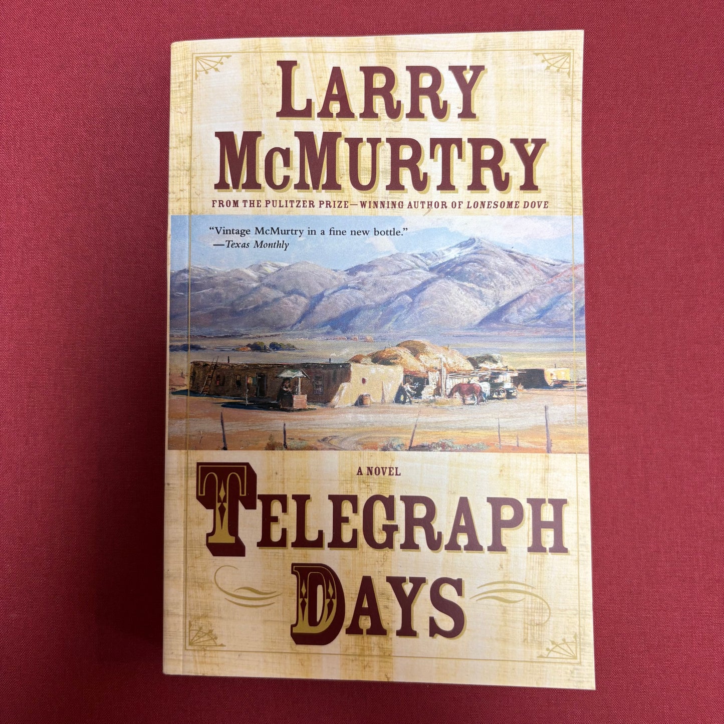 Telegraph Days - Larry McMurtry - AZB