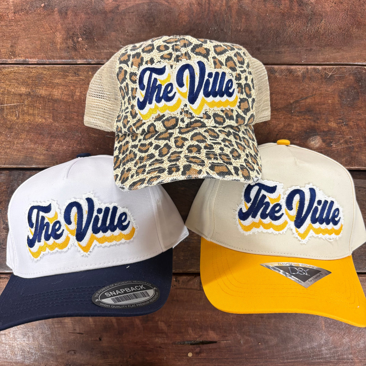The Ville Patch Caps - Lucky Girl TX