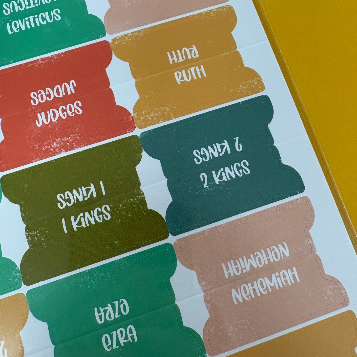 Spring Hues Bible Tabs - Kingfolk Co.