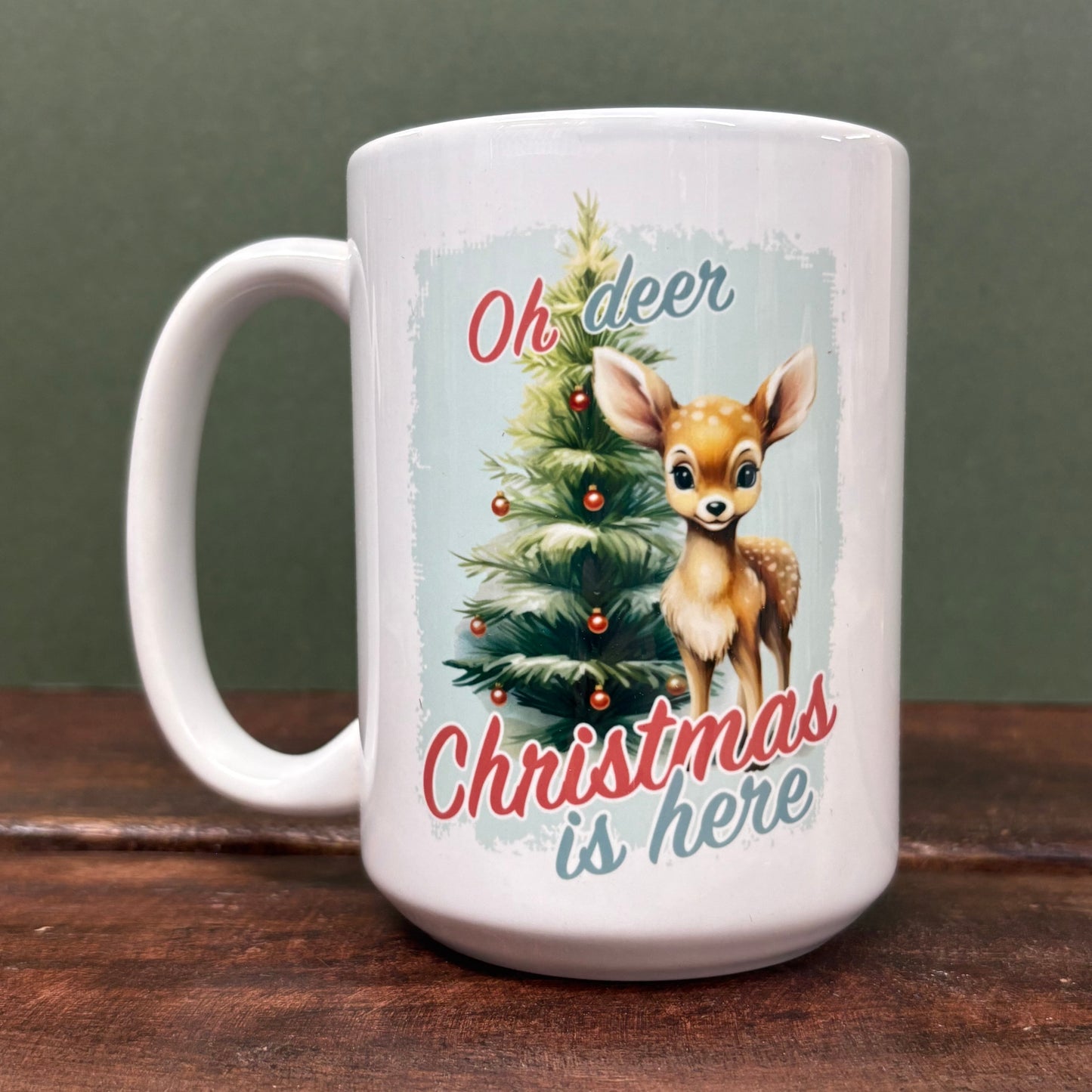 Oh Deer Christmas Mug - Mug and Mini