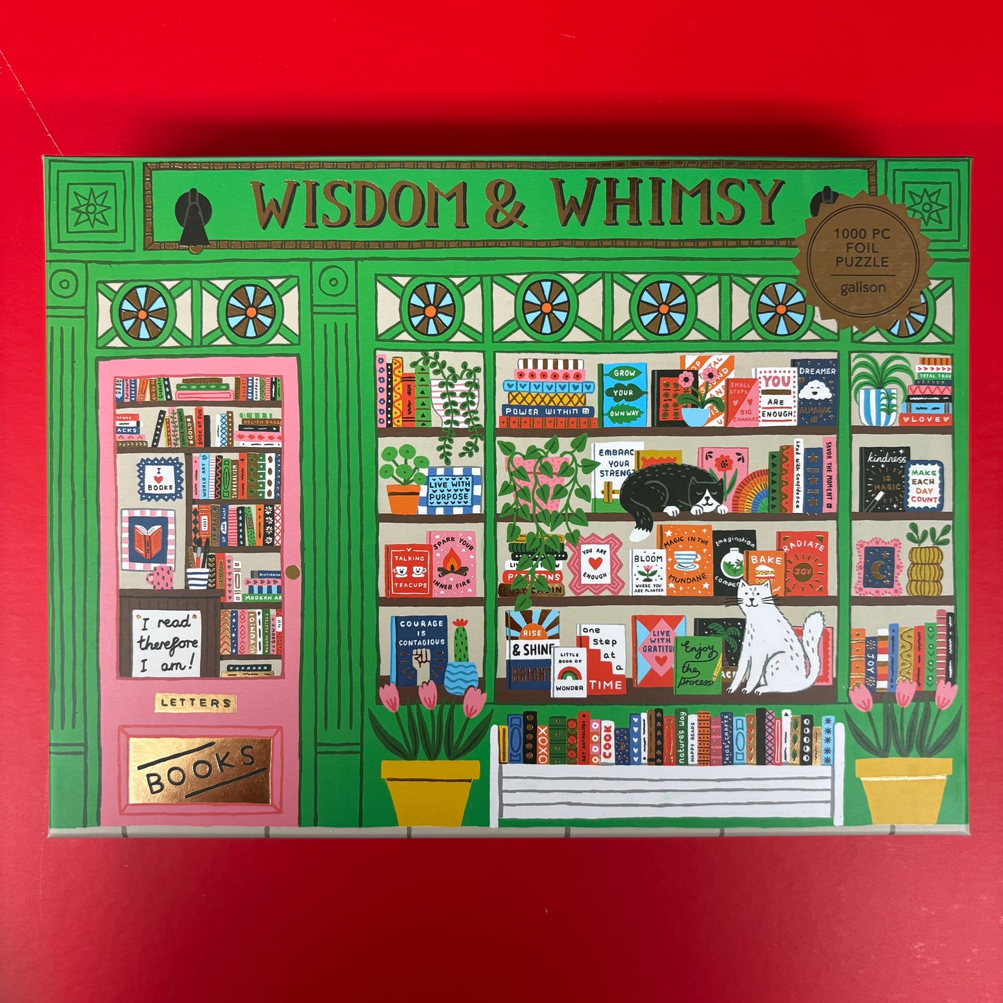 Wisdom and Whimsy Bookshop Puzzle - Chronicle Books